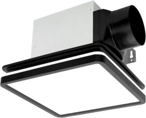 1. Akicon Bathroom Exhaust Fan with Light