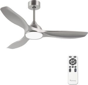 4. Fanliving Quiet Ceiling Fan with Light and Remote