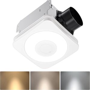 5. OREiN OL003 Bathroom Exhaust Fan with Light