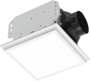 7. Homewerks Bathroom Exhaust Fan with Light